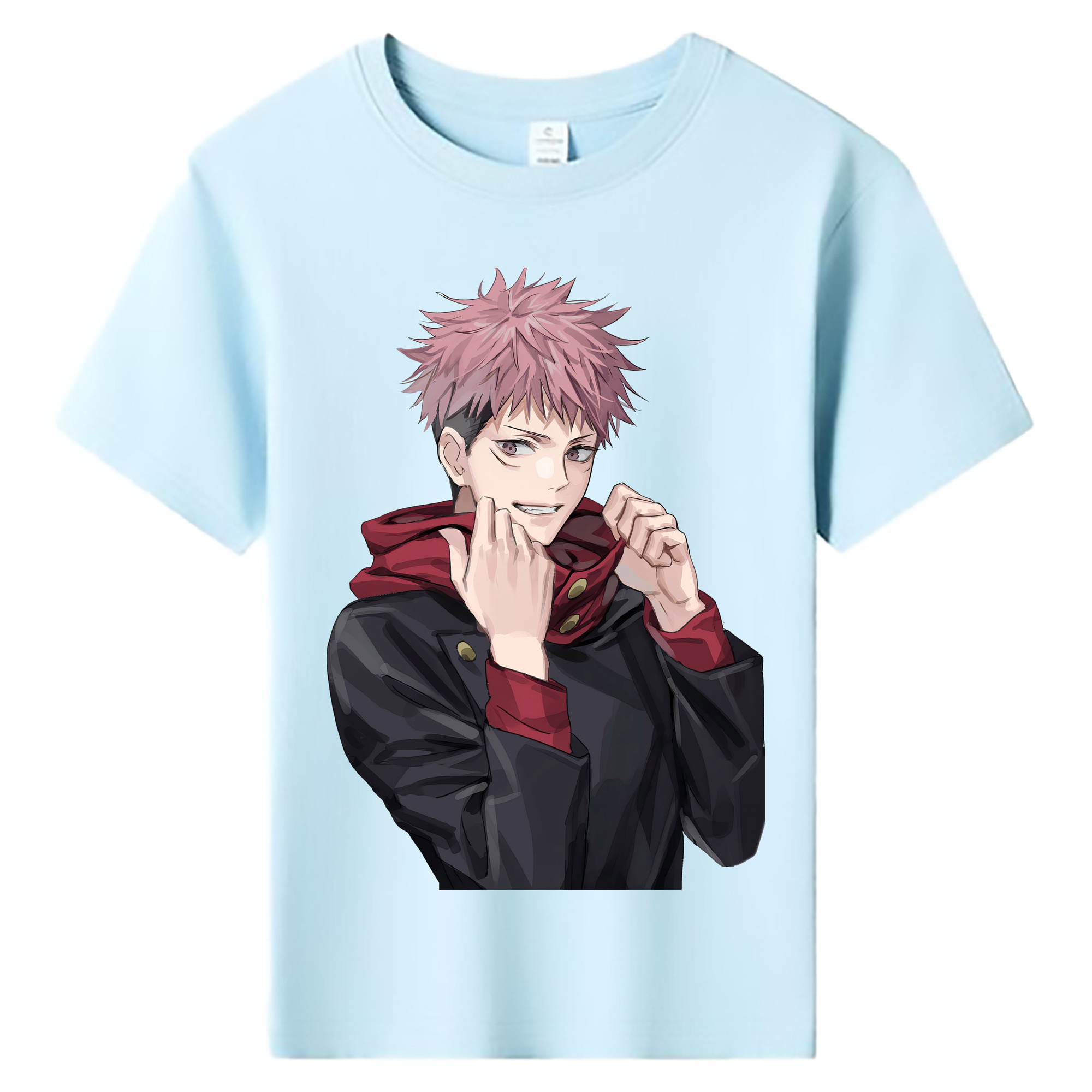 （画像用） 呪術廻戦 Jujutsu Kaisen 綿100％キッズTシャツ（フロントプリント）